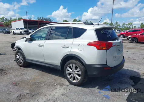 2014 Toyota Rav4 Limited из США, поврежденный, VIN 2T3YFREV3EW107041
